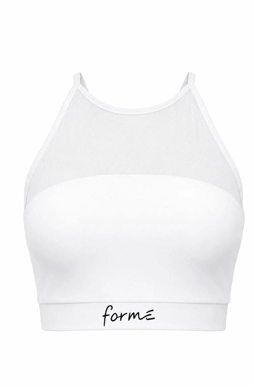 Forme Signature Mesh Bra – Cloud White