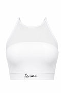 Forme Signature Mesh Bra – Cloud White