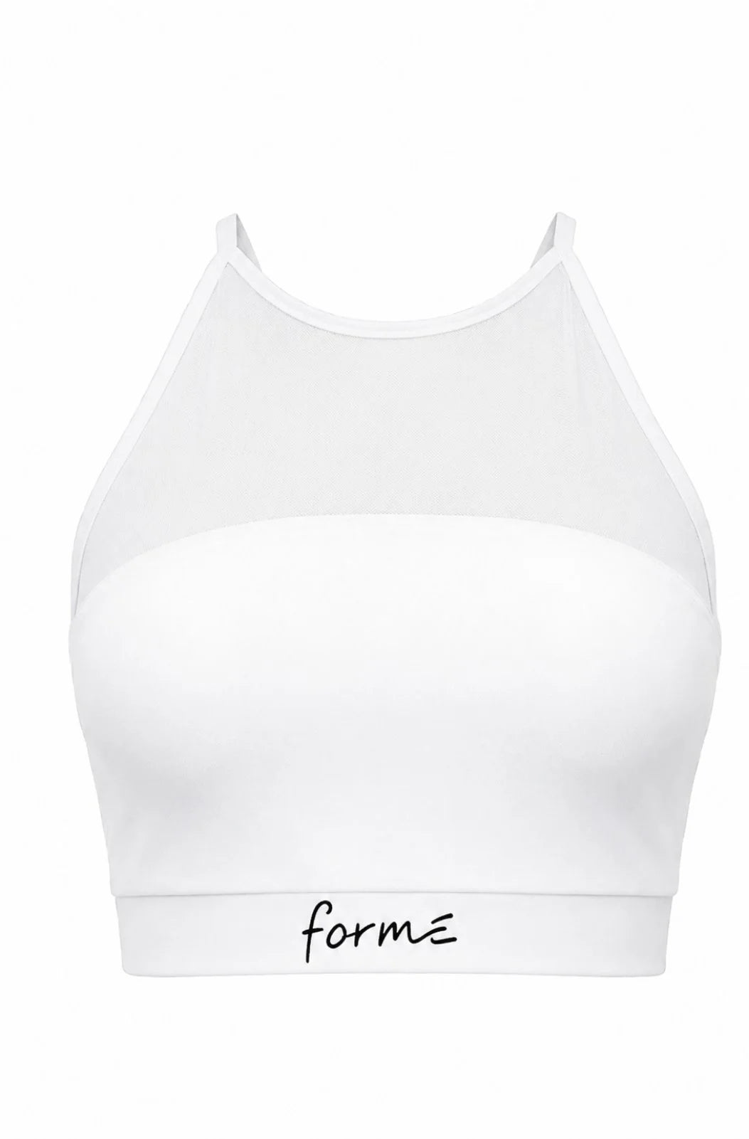 Forme Signature Mesh Bra – Cloud White