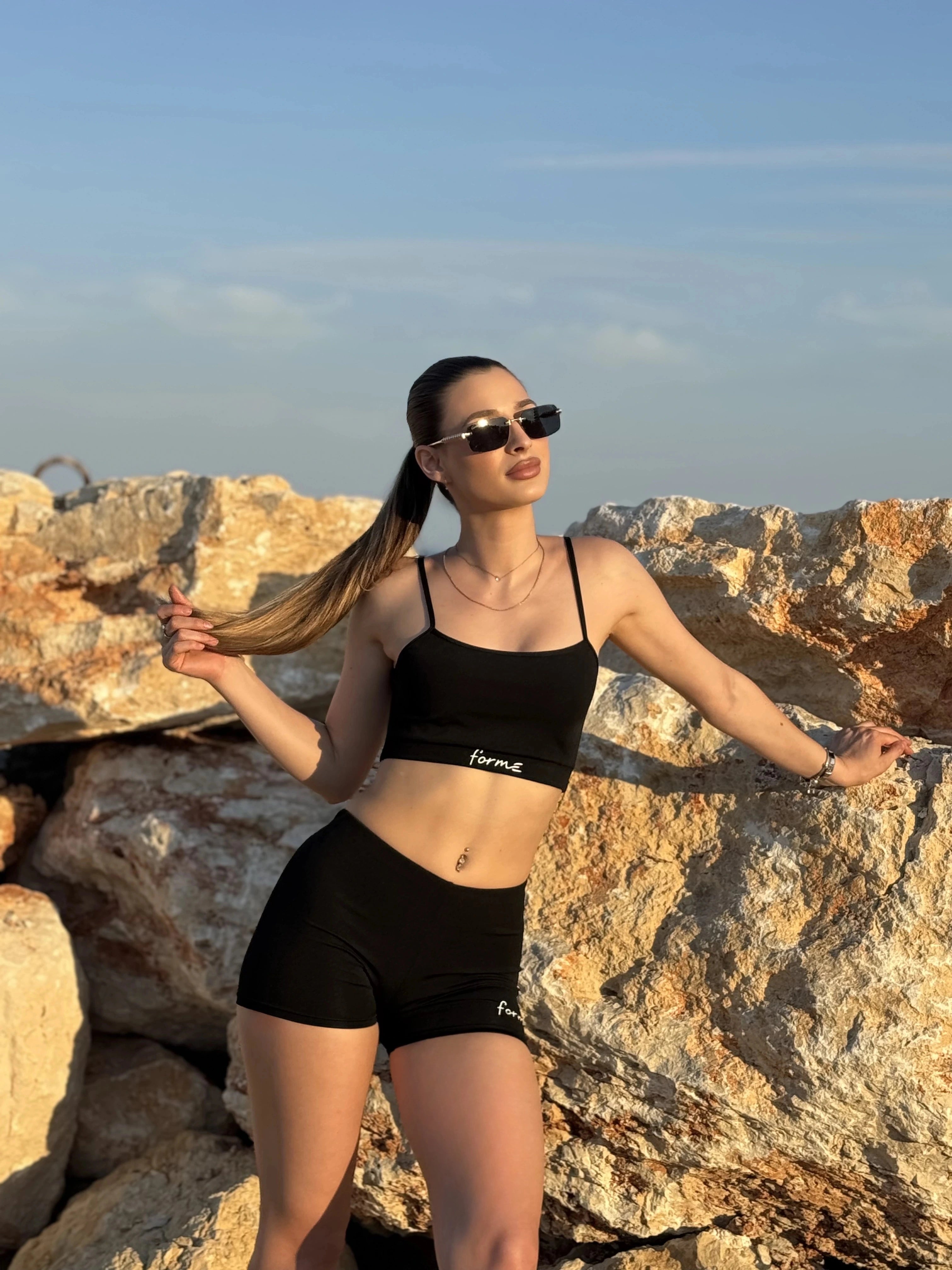 FORME Active Shorts - Midnight