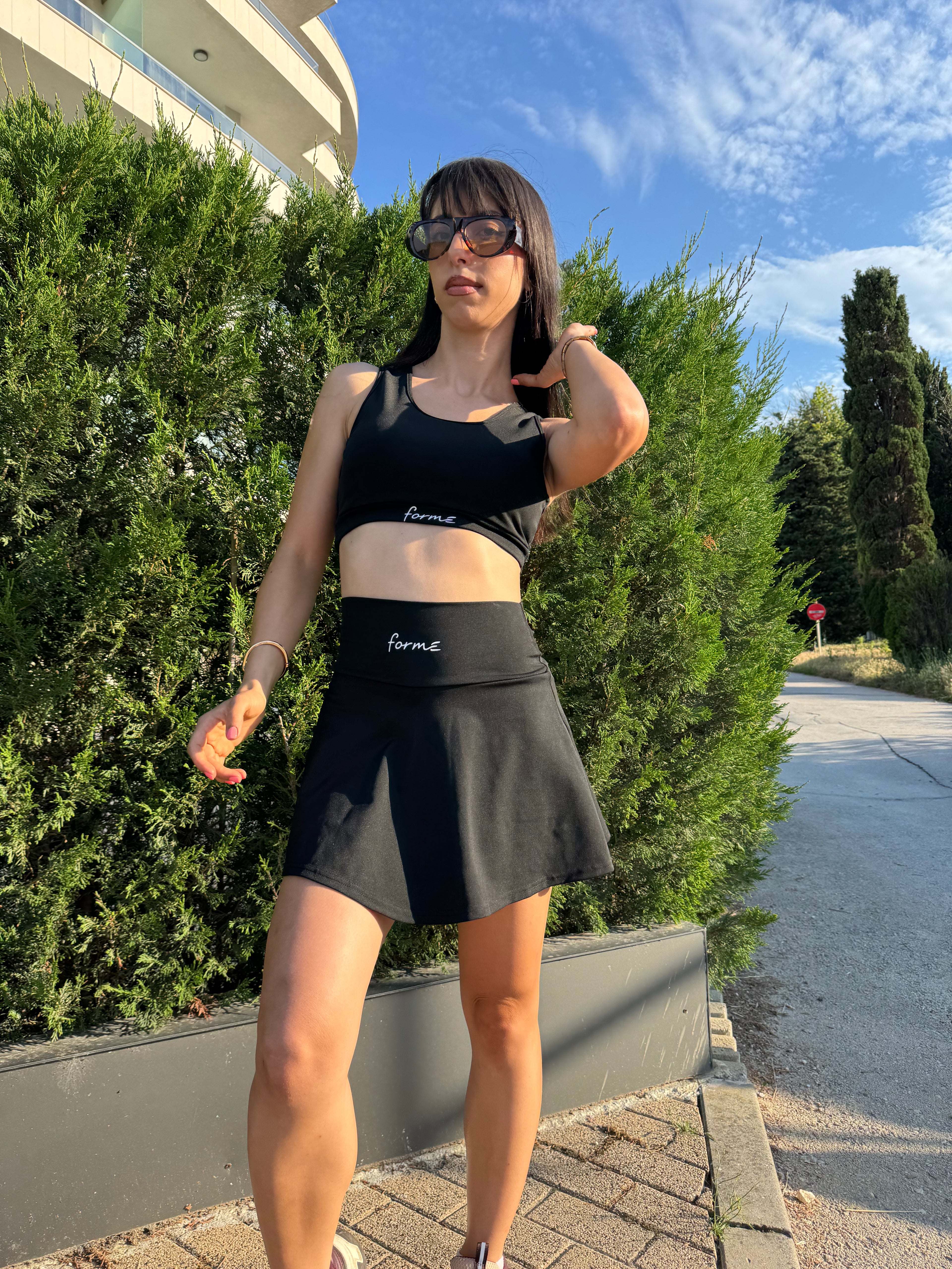 Forme Court Bra – Midnight