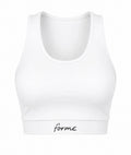 Forme Court Bra – Cloud White