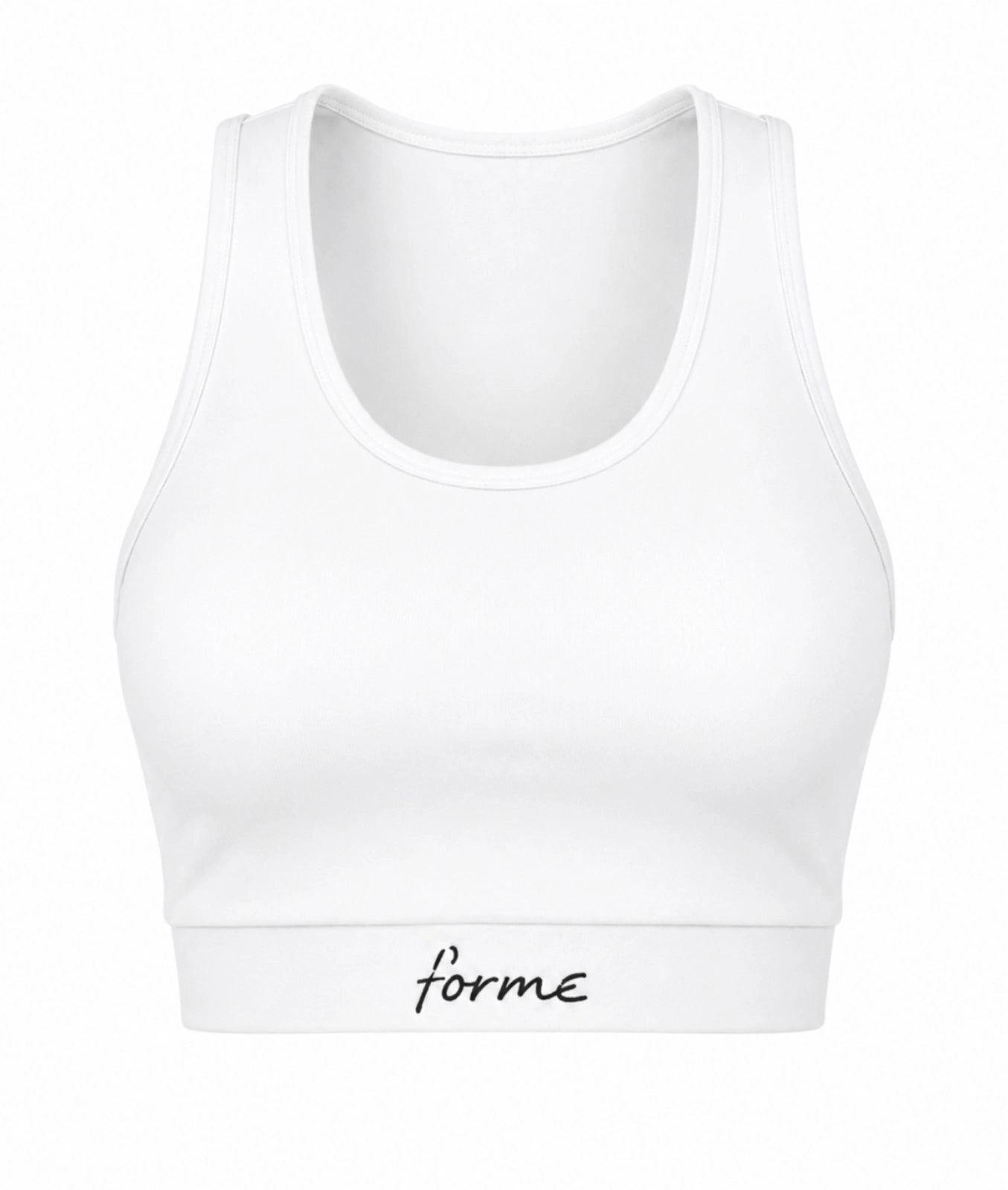 Forme Court Bra – Cloud White