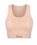 Forme Court Bra – Vanilla